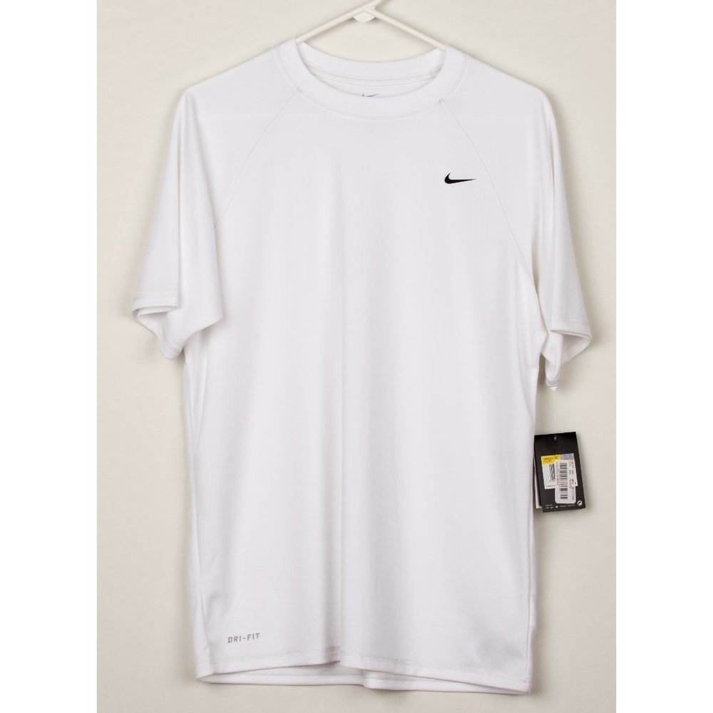 Nike Men's White Dri-Fit Short Sleeve - NWT